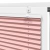 vidaXL Store pliss&eacute; rose 95x150 cm largeur du tissu 94,4 cm polyester