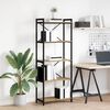vidaXL &Eacute;tag&egrave;re Ch&ecirc;ne artisanal 60 x 30 x 155 cm Bois d'ing&eacute;nierie