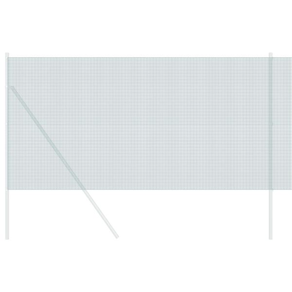 vidaXL Cl&ocirc;ture en fil soud&eacute; Vert 1.2 x 10 m