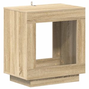 vidaXL Table d'appoint Ch&ecirc;ne Sonoma 60 x 40 x 65 cm Bois d'ing&eacute;nierie