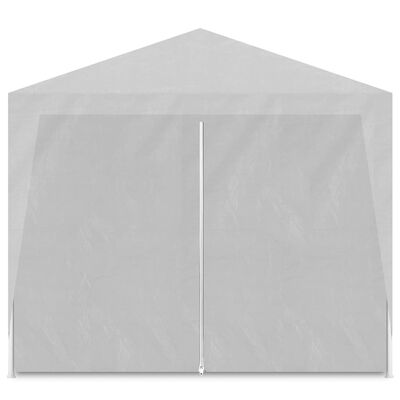 vidaXL Tente de réception 3 x 6 m Blanc