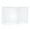 vidaXL Ciel de lit anti-moustiques 3 pc 156 mesh Blanc Polyester