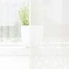vidaXL Rideau en Dentelle Floral Blanc 140 x 200 cm Polyester