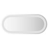 vidaXL Miroir de salle de bain &agrave; LED 60x25 cm ovale