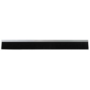 vidaXL Brosses de porte adh&eacute;sives 2 pc 100 cm Alliage d'Aluminium