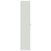vidaXL Classeur gris clair 90x40x200 cm acier