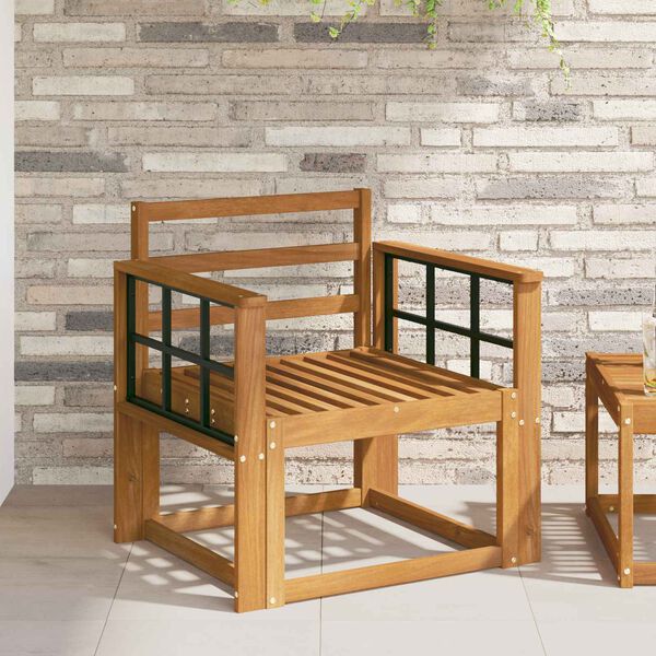 vidaXL Canap&eacute; d&rsquo;ext&eacute;rieur Bois d'Acacia Massif Naturel