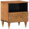 vidaXL Tables de chevet 2 pcs 40x33x46 cm Bois de manguier solide