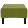 vidaXL Repose-pied Vert clair 78x56x32 cm Velours