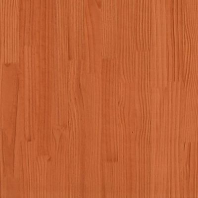 vidaXL Tête de lit cire marron 135 cm bois massif de pin