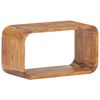 vidaXL Tables d'appoint 3 pcs Bois d'acacia solide avec finition miel