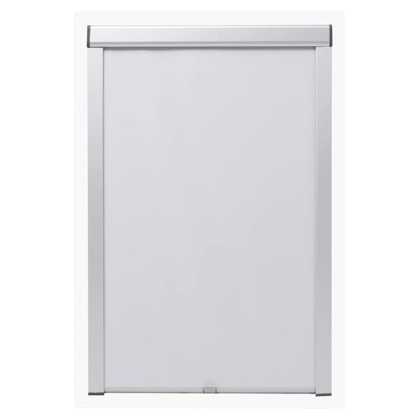 vidaXL Store occultant roulant Blanc MK06