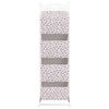 vidaXL Support &agrave; panier 4 niveaux Fleurs 35x35x125 cm Bois