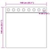 vidaXL Rideaux occultants 2 pcs Bordeaux 140 x 140 cm Velours
