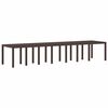 vidaXL Ensemble de salle &agrave; manger de jardin avec coussins 17 pcs PP