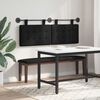 vidaXL T&ecirc;te de lit suspendue Montage mural tissu