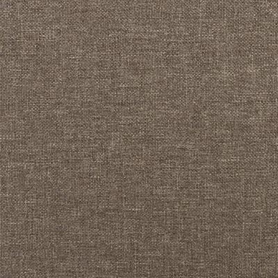 vidaXL Coussins décoratifs lot de 2 Taupe 40x40 cm Tissu