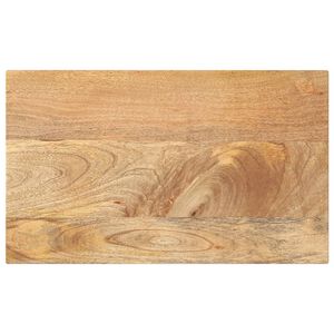 vidaXL Dessus de table 40x20x3,8 cm rectangulaire bois massif manguier