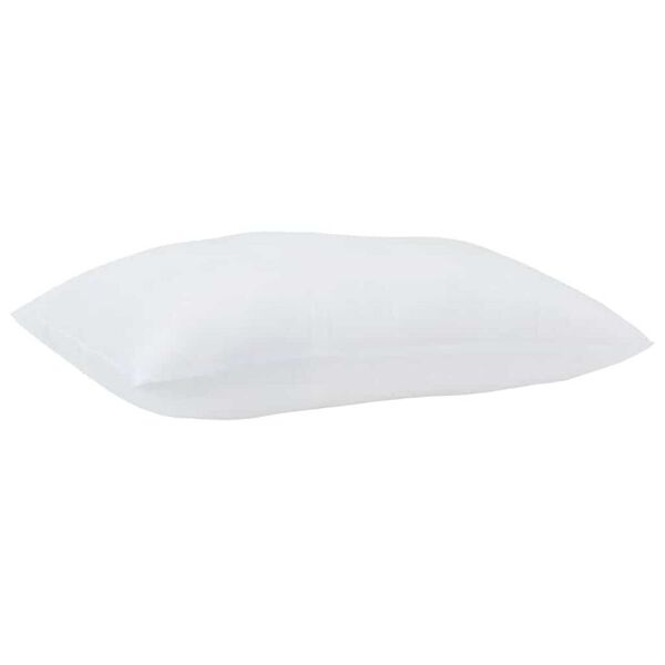 vidaXL Oreiller avec oreiller Blanc 61 x 41 x 20 cm Polyester