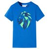 T-shirt pour enfants bleu 104