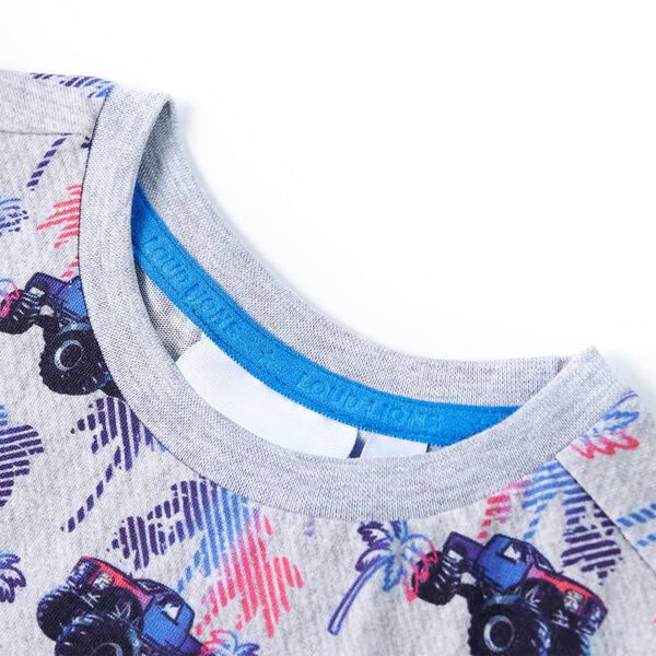 T-shirt pour enfants mélange gris 128