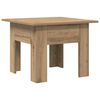 vidaXL Table basse Ch&ecirc;ne artisanal 55 x 55 x 42 cm Bois d'ing&eacute;nierie