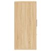 vidaXL Buffet ch&ecirc;ne sonoma 91x29,5x65 cm bois d'ing&eacute;nierie