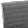 vidaXL Chaises &agrave; manger lot de 2 gris fonc&eacute; tissu