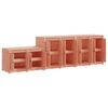 vidaXL Armoires de cuisine d'ext&eacute;rieur 3 pcs bois massif douglas
