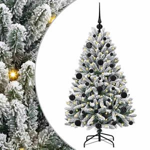 vidaXL Sapin de No&euml;l artificiel 120 cm 150 LED Blanc chaud