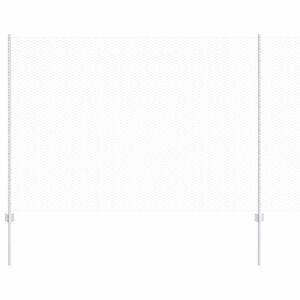 vidaXL Cl&ocirc;ture hexagonale avec poteau 50 x 1,6 m Acier galvanis&eacute;