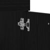 vidaXL Ensemble de meubles de salle de bain 2 pcs Chêne noir