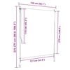 vidaXL Store roulant d'ext&eacute;rieur orange et blanc 150x270cm tissu acier