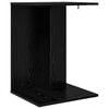 vidaXL Table d'appoint Ch&ecirc;ne noir 45 x 40 x 62,5 cm Bois d'ing&eacute;nierie