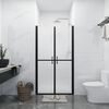 vidaXL Porte de douche ESG d&eacute;poli (73-76)x190 cm