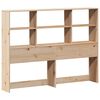 vidaXL Cadre de lit sans matelas 160x200 cm bois massif de pin