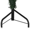 vidaXL Arbre de No&euml;l artificiel d'angle Vert 150 cm PVC et m&eacute;tal