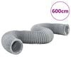 vidaXL Conduit d'&eacute;chappement PVC 6 m &Oslash;15 cm