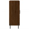 vidaXL Buffet ch&ecirc;ne marron 69,5x34x90 cm bois d'ing&eacute;nierie
