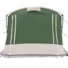 vidaXL Tente de hayon avec toit Vert 285 x 255 x 245 cm taffetas