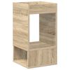 vidaXL Table d'appoint Ch&ecirc;ne Sonoma 30 x 30 x 56 cm Bois d'ing&eacute;nierie