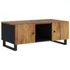 vidaXL Table basse 100x54x40cm bois de manguier solide et d'ingénierie