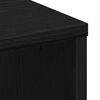 vidaXL Table basse Ch&ecirc;ne noir 100 x 50 x 40 cm Bois d'ing&eacute;nierie