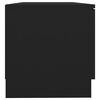 vidaXL Meubles TV 2 pcs Noir 80x35x36,5 cm Bois d'ing&eacute;nierie