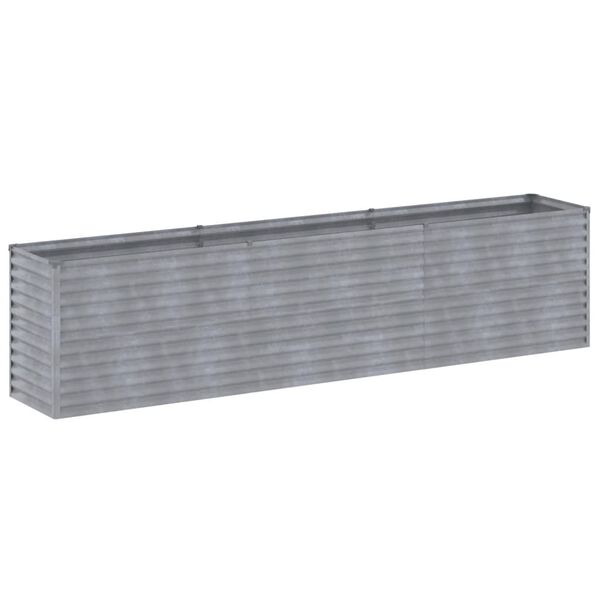 vidaXL Jardini&egrave;re sur&eacute;lev&eacute;e 291 x 50 x 69 cm Acier Corten