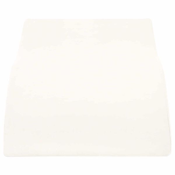 vidaXL Coussin pour jambes Blanc 68 x 41 x 24 cm