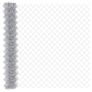 vidaXL Cl&ocirc;ture en treillis m&eacute;tallique 10 x 1,5 m Acier galvanis&eacute;
