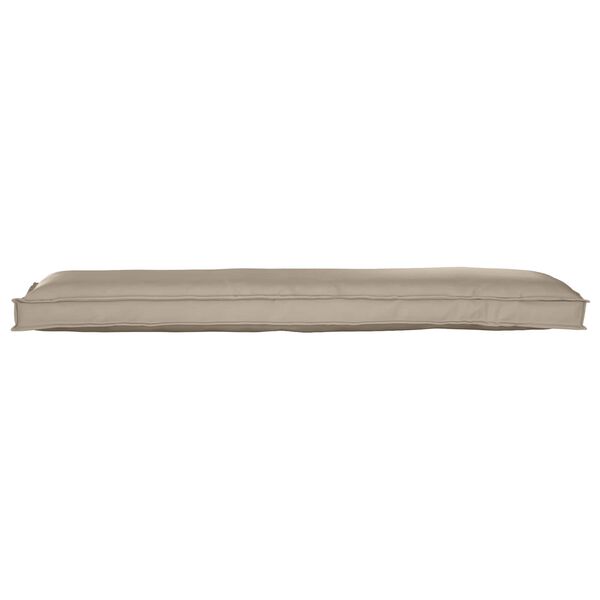 vidaXL Coussin Taupe 150 x 40 x 8 cm Tissu Oxford
