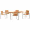 vidaXL Ensemble de salle &agrave; manger pour jardin 7 pc