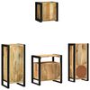 vidaXL Ensemble de mobilier de salle de bain avec tiroir 4 pcs